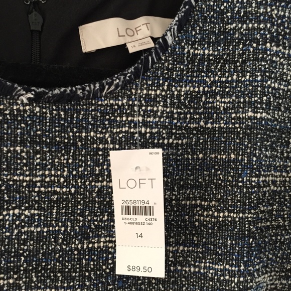 New Loft Tweed Dress - Picture 2 of 3